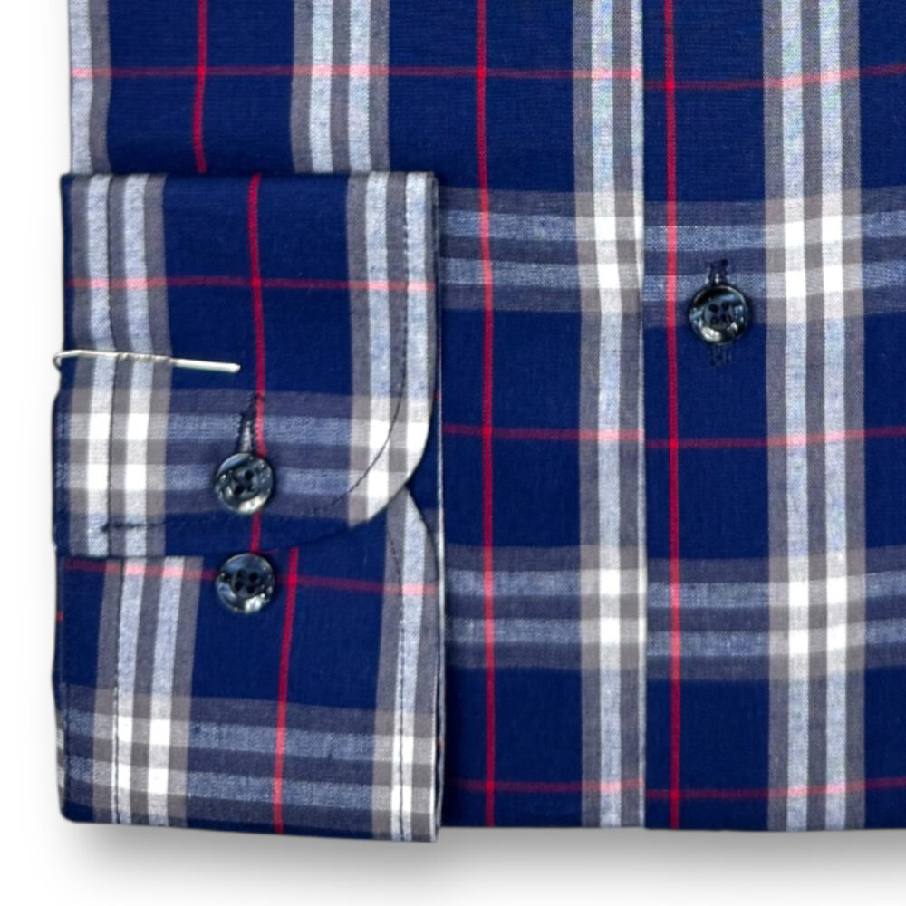 Cotton Worth Classic Check BLU-01 - Image 3