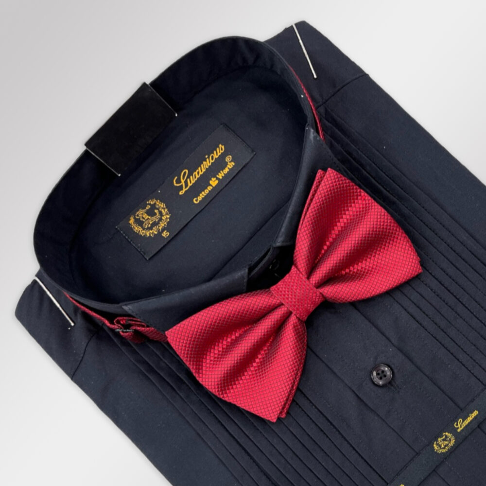 Cotton Worth Tuxido Luxurious Black - Image 2