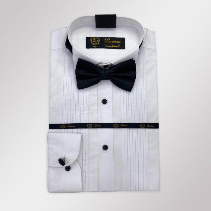 Cotton Worth Tuxido Luxurious White