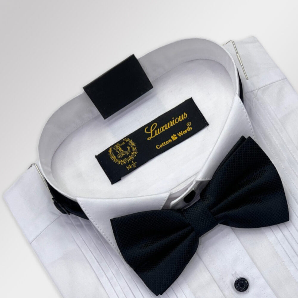 Cotton Worth Tuxido Luxurious White - Image 2